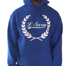 L-Seven Heavy Fleece Wreath Hoodie