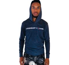 L-Seven Long Sleeve Hooded Legendary Square Dri-Tech Tee