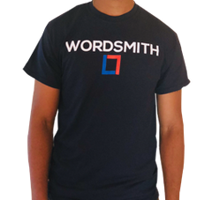 Navy L-Seven Wordsmith Dri-Tech T-Shirt