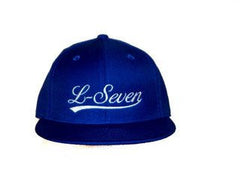 L7 Cursive Script Fitted Cap