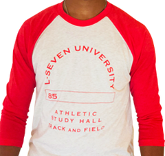 L- Seven University Dri-Tech Baseball Shirt