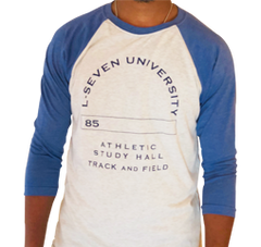 L-Seven University Dri-Tech Baseball Shirt